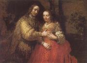 REMBRANDT Harmenszoon van Rijn Portrait of Two Figures from the Old Testament USA oil painting artist